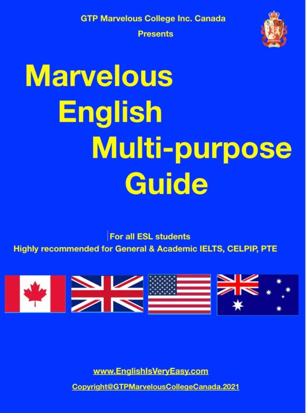 Marvelous English Multi-Purpose Guide (e-Book)